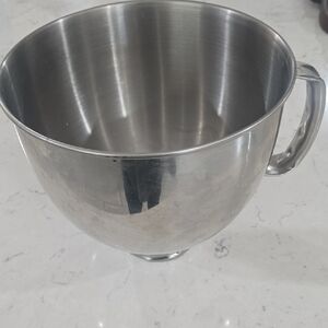 KitchenAid Silver Mixing Bowl 5qt
